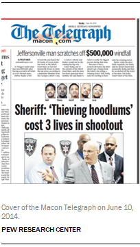 Cover of the Macon Telegraph on June 10, 2014.