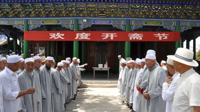 CHINA-YINCHUAN-EID AL-FITR (CN)