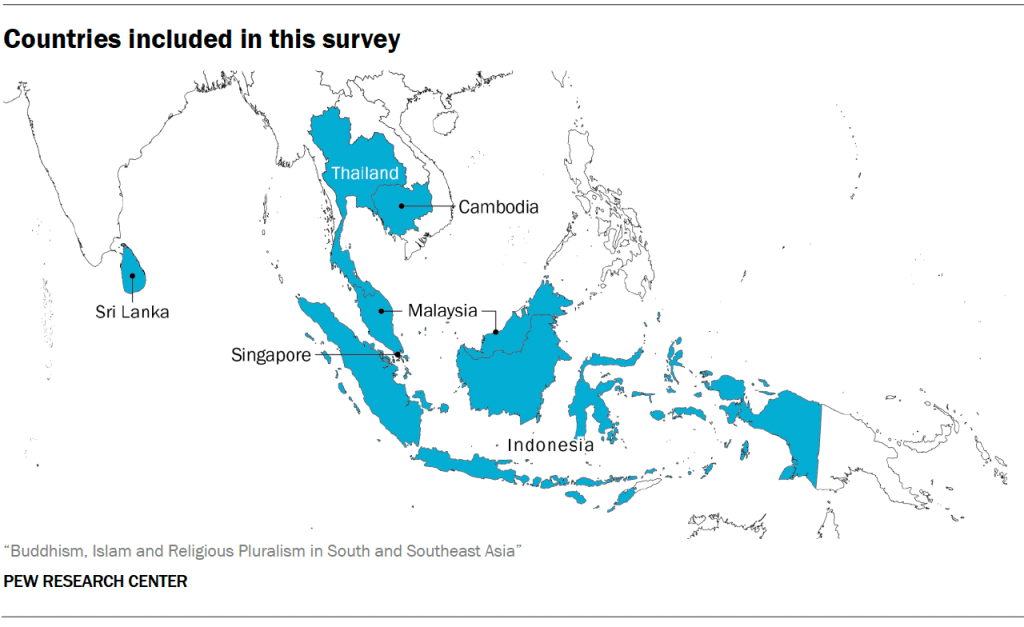 Countries included in this survey