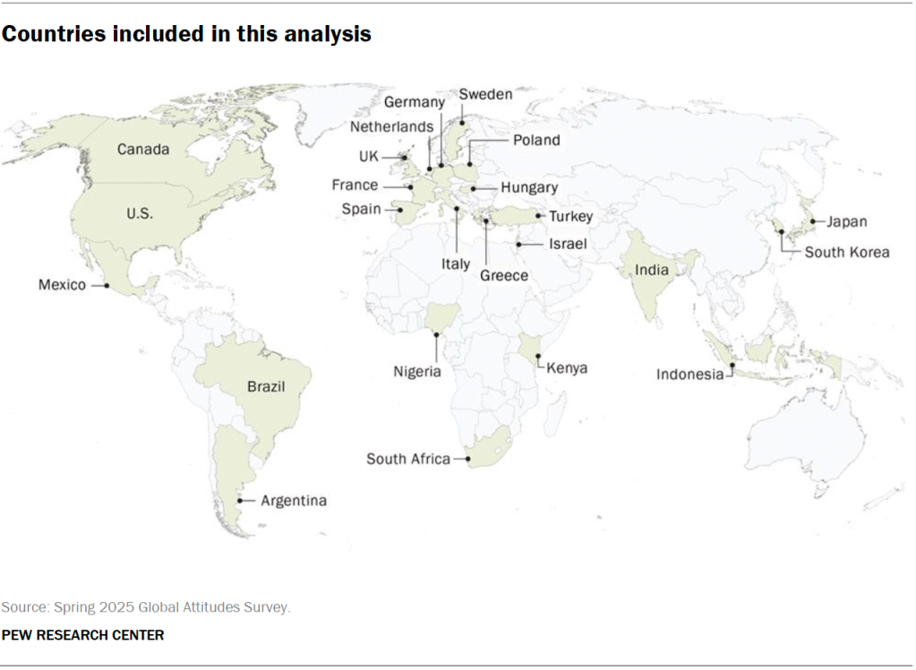 Countries included in this analysis