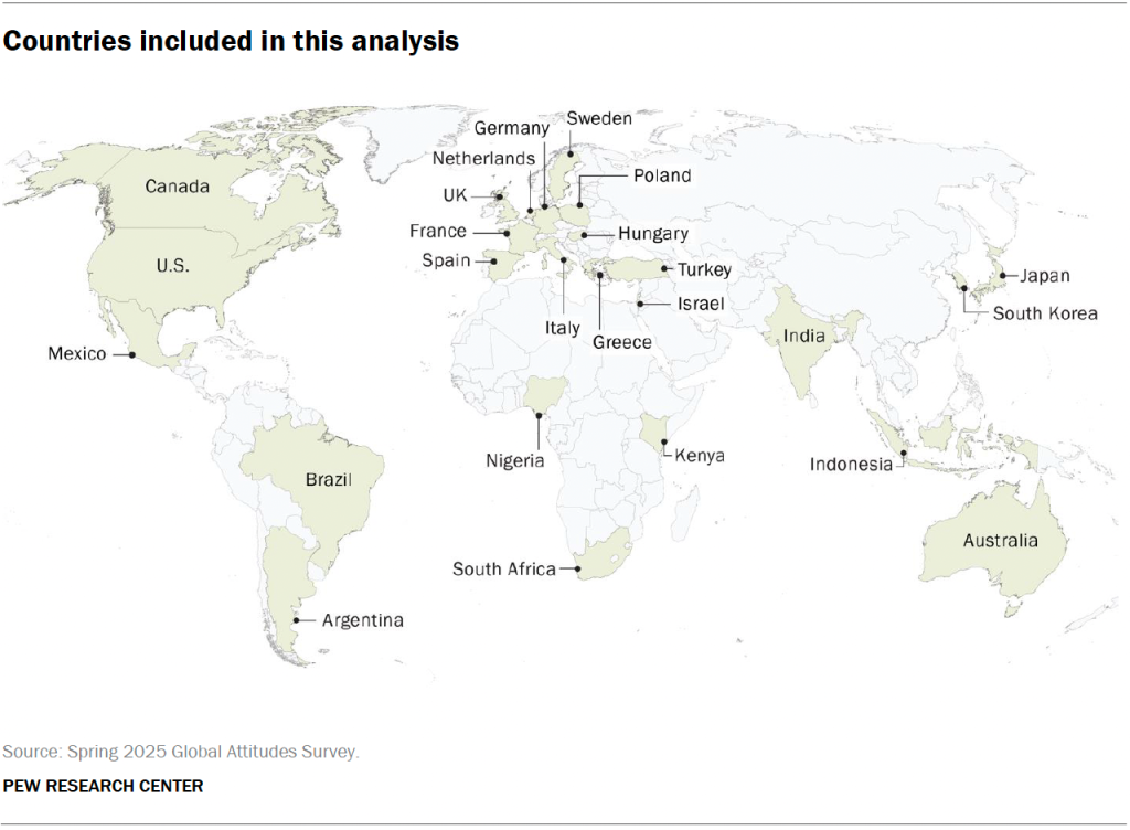 Countries included in this analysis