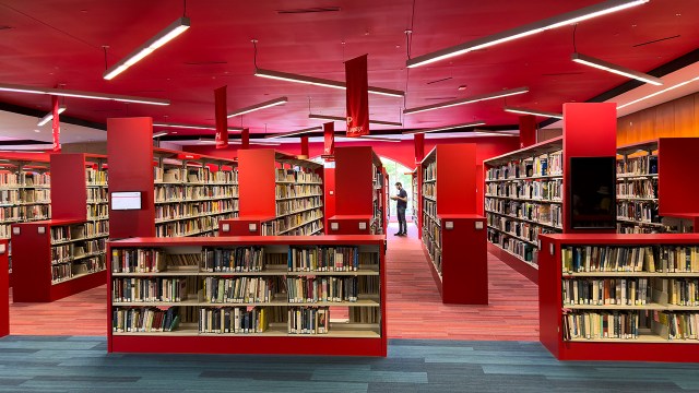 The Boston Public Library in Massachusetts. (Plexi Images/GHI/UCG/Universal Images Group via Getty Images)